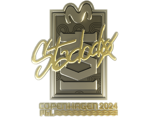 Sticker | stadodo (Gold) | Copenhagen 2024