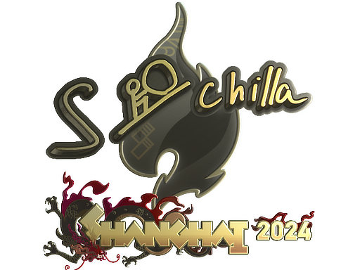 Sticker | s-chilla (Gold) | Shanghai 2024
